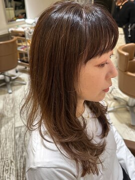 オンカラー(ON.COLOR) 大人ハイライトグラデーショングレージュロング