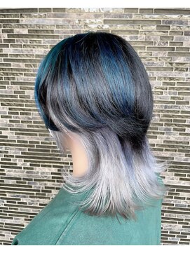 ヘアーアトリエ ラフェル(hair atelier Rafel) ウルフデザインカラー