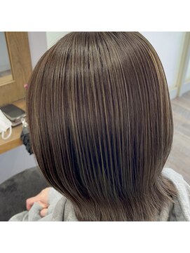 美容室 ラ・クープ ハイライトのデザインカラー