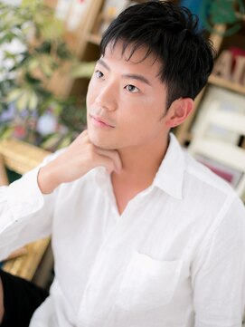 カバーヘア ブリス 戸田公園西口店(COVER HAIR bliss) 刈り上げツーブロックのウェットショートc5戸田公園20代30代40代