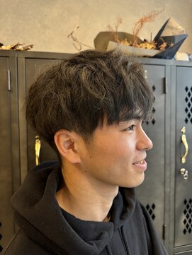 アチーブリス(achieve Liss) ナチュナル メンズカット 透明感×アッシュブラウン