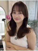 韓国風前髪×レイヤーカット【髪質改善/仙台/レイヤーカット】