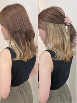 似合わせ/白髪ぼかし/インナーカラーに特化した髪質改善サロン 元住吉 武蔵小杉 うるちゅる髪に髪質改善される髪質改善×似合わせカラー/元住吉