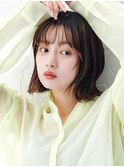 【La fith】切りっぱなしボブ×インナーカラー