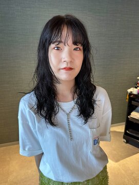 アム(amu) ロングウルフ/ウルフパーマ/ロングパーマ/ロングレイヤー