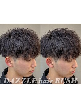 360度どこから見ても綺麗なシルエットのツイストスパイラルパーマが人気◎【メンズ／ニュアンスパーマ】