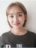 ◎似合わせ小顔カットぱつっとワンレン外ハネ大人かわいい