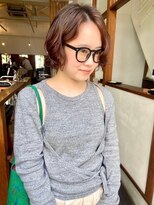 モク 大阪梅田店(MOK)&nbsp;【やわらかニュアンス】パーマボブ