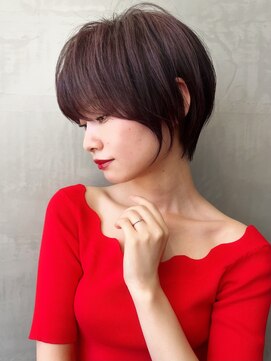 セイドット フクオカ(Say.FUKUOKA) Say.岩井 大人美人ショート×ラベンダーピンク×くびれショート