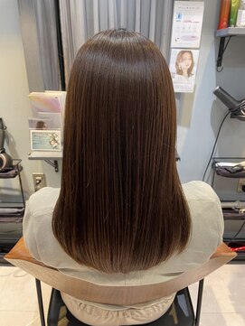 シェルベアー(Shell Bear) 美髪縮毛矯正ビフォーアフター／銀座