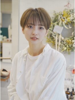 ブルック(BROOK)の写真/ショートやボブに定評あり◎骨格や髪質を見極め、あなたの一番似合うスタイルをご提案してます♪