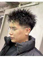 スキルセカンドハウス 天神(SKILL SECOND HOUSE)&nbsp;スパイキーショート ピンパーマ