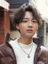 リップスアネックス 大宮(LIPPS annex) バングあげ波巻きスパイラルパーマ