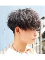 メンズフィール 南森町(MENS FEEL)&nbsp;★スペインカール/スパイキーショート/ブルーブラック/南森町