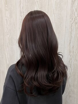 ヌク(Nuku.) pink brown _ブリーチなし_髪質改善__艶カラー_レイヤー