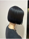 ぱっつんボブ