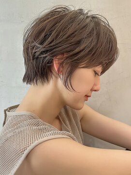 ロンドエニカ 大宮(Lond enika) グランマッシュ/細めハイライト/ショート/白髪ぼかし/前髪/大宮