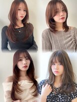 ミレバイジェニー (mirae by geny)&nbsp;レイヤーカット韓国ヘア