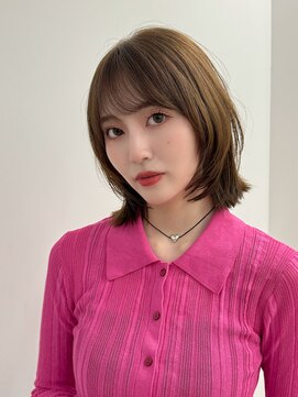 エアー 横浜(AIR) 【長谷川】大人くびれレイヤーボブ