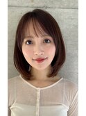 大人可愛いボブレイヤー
