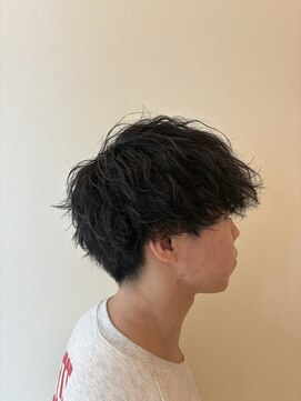 メンズマッシュ×ルーズツイスト