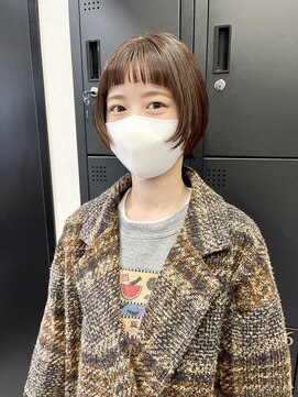 ソソ(soso) 【soso 伊勢田】着物ヘア/ダークアッシュ/似合わせカット