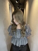 アジールヘア 所沢プロペ通り店(agir hair) グレージュミディアムレイヤーカット学割U24ブリーチ所沢