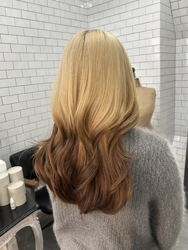 レガーレ(Legare) 【広島韓国ヘア】韓国レイヤーカット×ルーツカラー