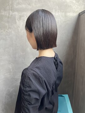 ナンバー 六本松(Number) 【大人気!切りっぱなしボブ】Kyoka