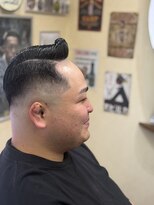 バーバーサトウ(BARBER SATO) サイドパートスタイル