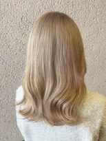 サラジュ 仁川店(SARAJU)&nbsp;【ブリーチ特化】今田担当 ブリーチあり×ベージュ