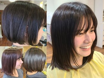 パブリックヘアーの写真/再性◎！お手入れ楽々、思い通りのスタイルへ導くカットが得意なサロン☆【長崎駅から車で5分】