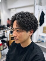 マジック 関目店(magic)&nbsp;大人色気センターパートシャドウパーマ