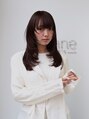 ロアネ バイ バサ 都立家政店(Roane by BASSA) 顔まわりレイヤー×透明感カラーで大人ナチュラルに