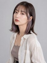 トリニティ(trinity) ブリーチ インナーカラー イヤリングカラーベージュ切りっぱなし