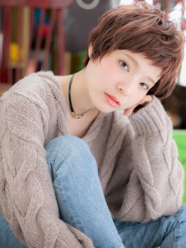 カバーヘア イヴ 戸頭店(COVER HAIR EVE) *+COVER HAIR+*…カジュアルモードなベリーショートａ