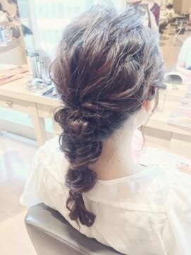 ピーディーフィノ 大通(PD fino) ふんわりくるりんぱアレンジ♪