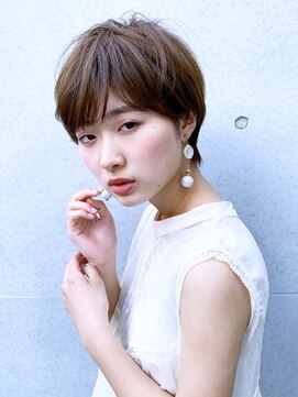 モリオ フロム ロンドン 成増店 マッシュショート_アッシュブラウン,オフィスコンサバ