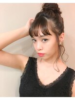 サングース(Sungoose)&nbsp;<sungooseTOKYO>毛先パーマことりベージュウォーターフォール