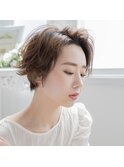 ふんわりハンサムショート