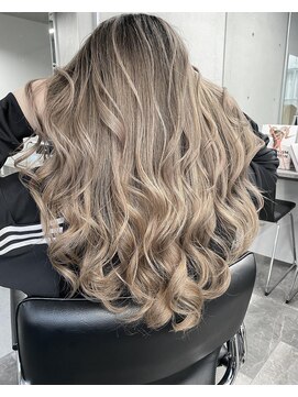 レディアル 大宮(REDEAL) 【REDEAL大宮】エアータッチバレイヤージュ[ハイライトメッシュ]