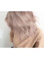 ヘアーワークス ボナ(HAIR WORKS bona.) 人気のベージュ☆HAIRWORKSbona.伊勢崎ブリーチ/クラデーション