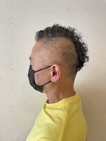 ナプヘアー(nap hair)&nbsp;サイドパートモヒカン