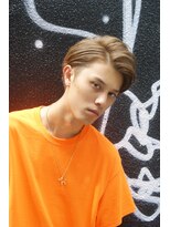 アクト 仙川店(ACT)&nbsp;七三分けハイトーンアップバングstyle