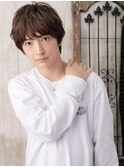 アンニュイで暖色系カラーニュアンスマッシュH