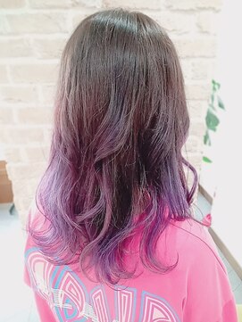 シエル 大分店(CIEL) バレイヤージュグラデーション