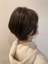 スタジオ アルファプラス 日暮里店(studio α+)&nbsp;ショートボブ×ケアパーマ【スタジオアルファプラス日暮里】