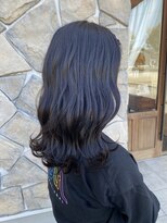 ヘアーデザインフアリ(Hair design fuari) ブルーブラック