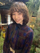 フィン(fin,)&nbsp;Ayato/美髪/ホワイトグレージュ/ネビージュ/こなれミディ/パーマ