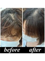 ウィル ボッサ 御茶ノ水 神保町(WILL bossa) 【美髪整形】異次元の最新髪質改善 シルク酸性ストレート(前髪